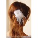 Νυφικό αξεσουάρ μαλλιών 3081 για την Κατερίνα Μ. από M.aria's Χειροποίητες υφασμάτινες νυφικές ανθοδέσμες